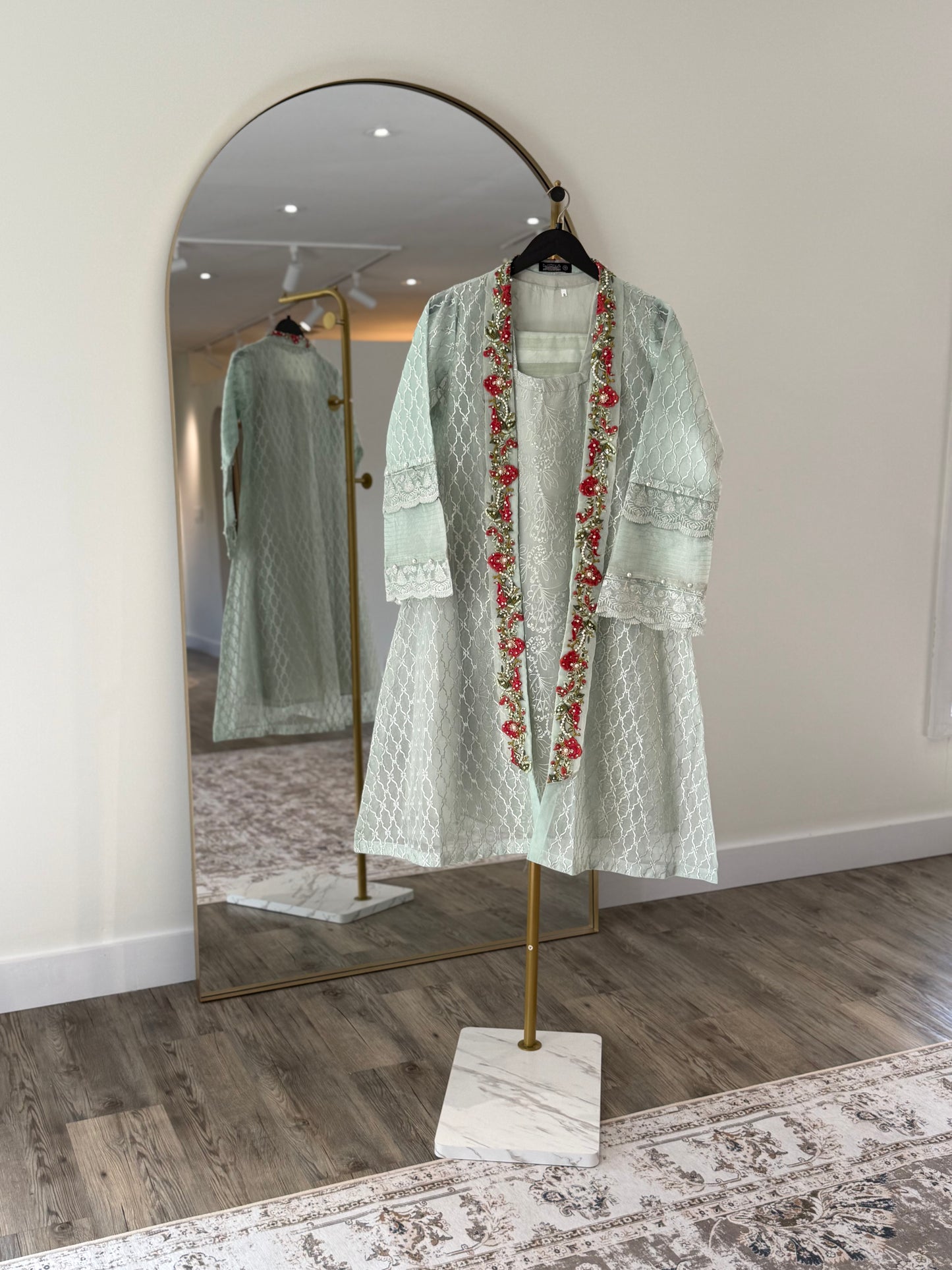 Light Pistachio Kurta Salwar