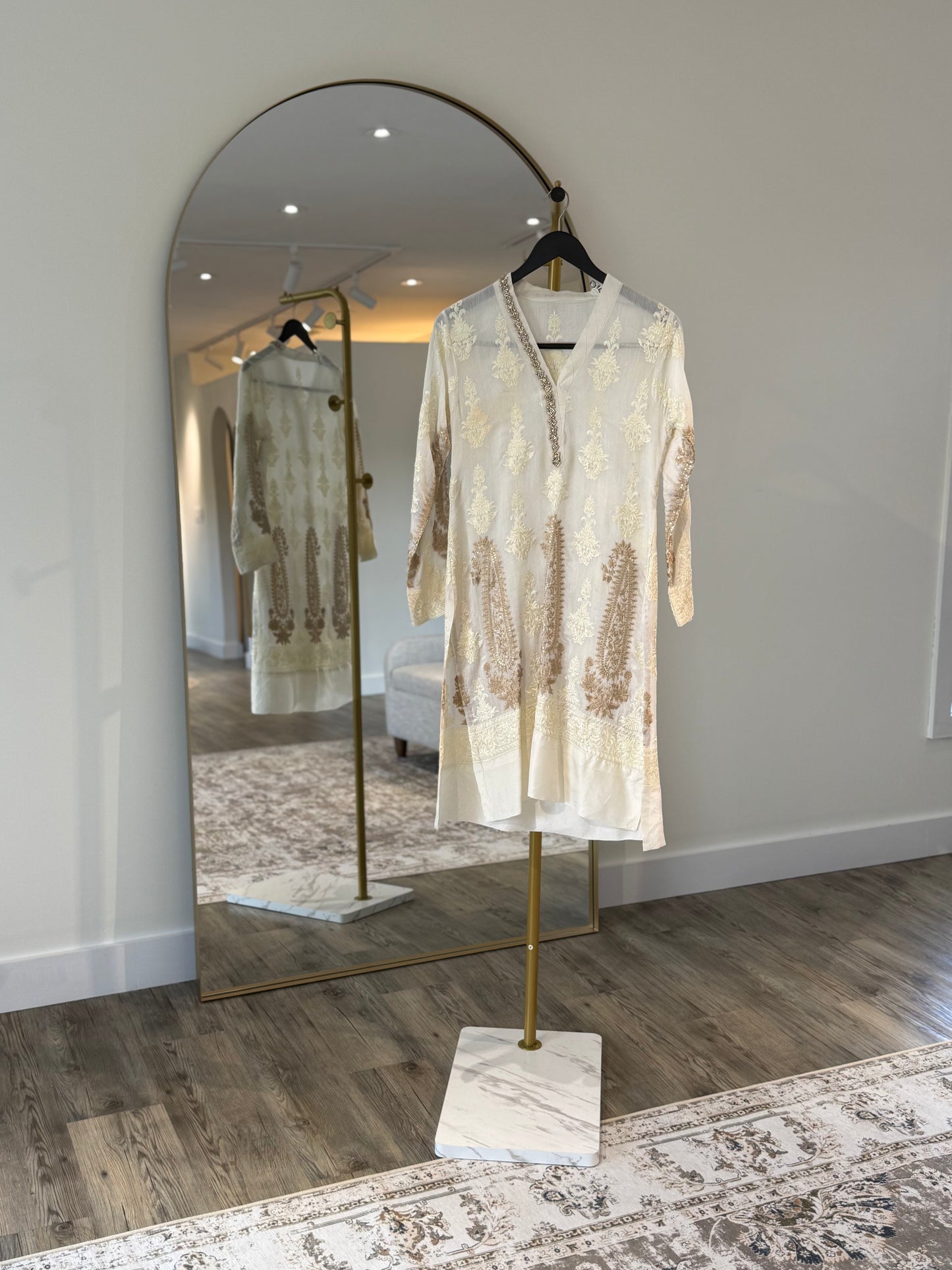 White Linen Kurta