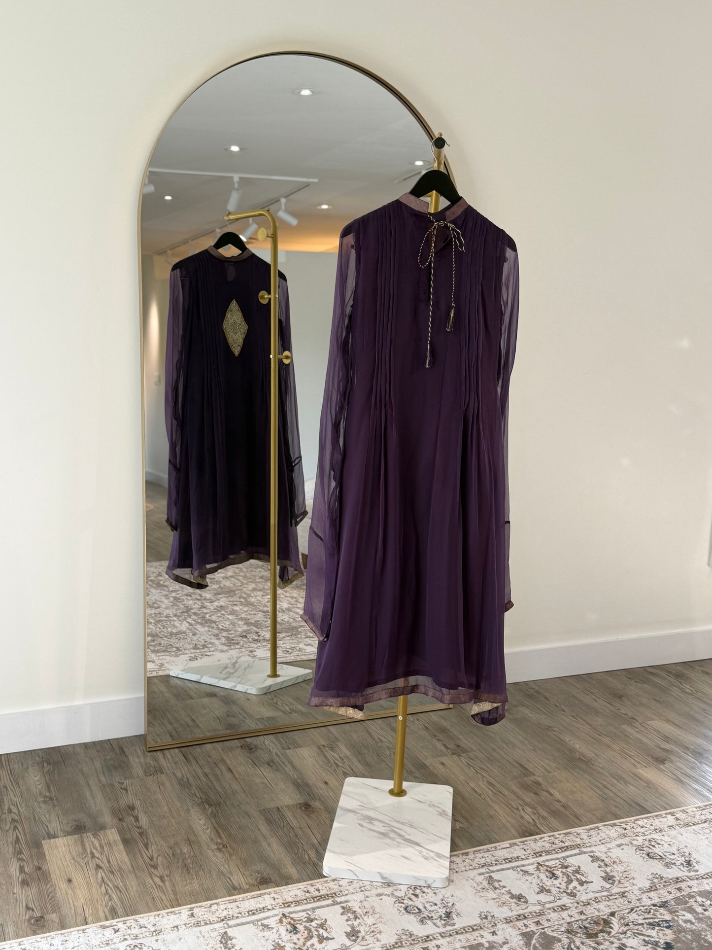 Purple Salwar Kameez