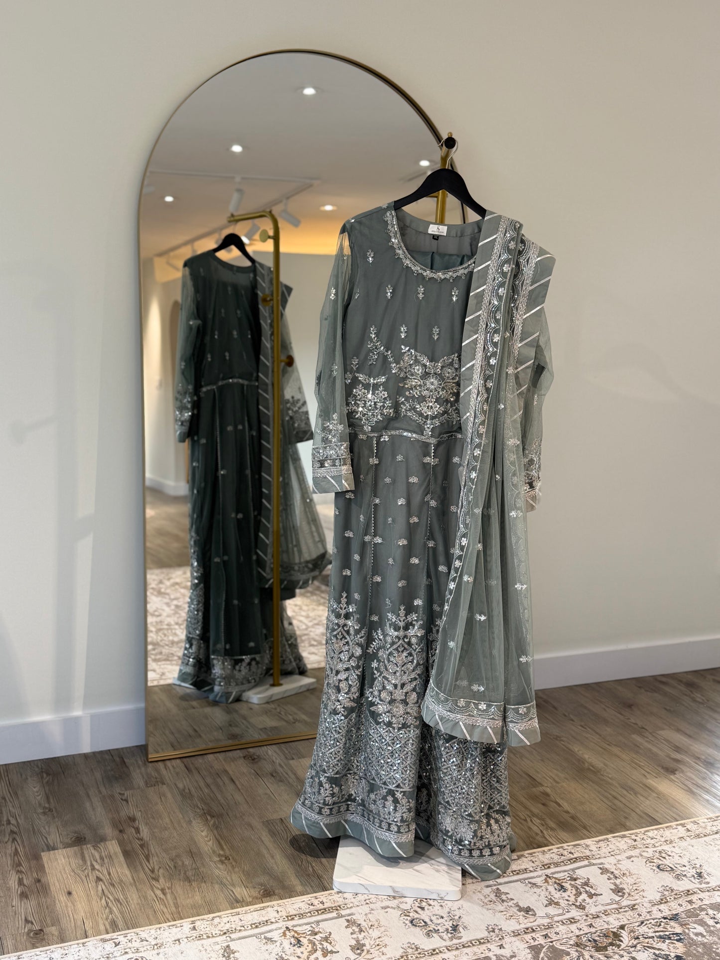 Grey Anarkali ?
