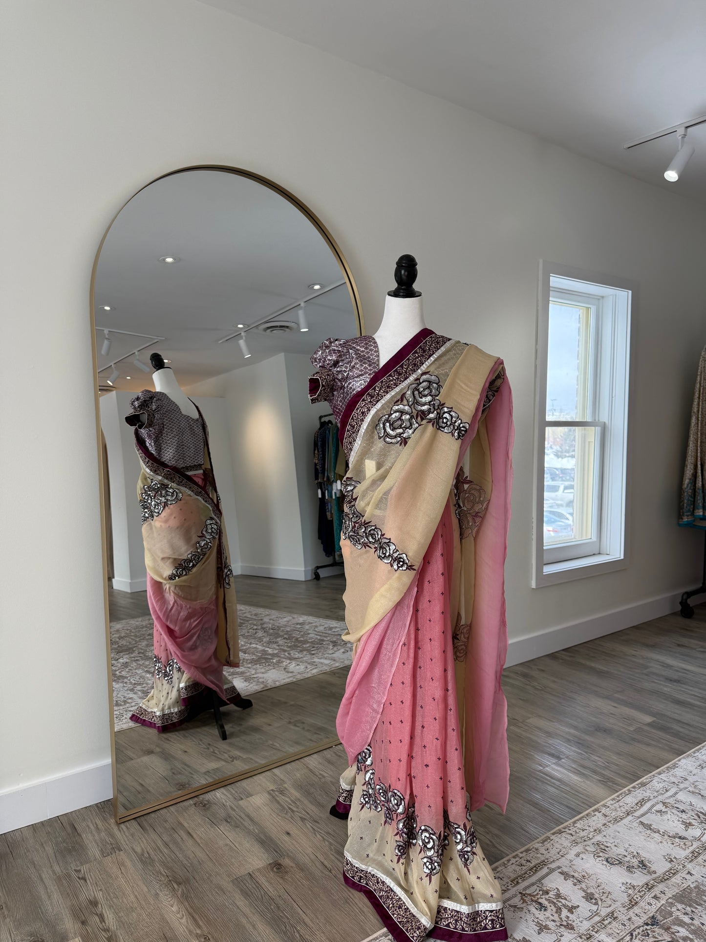 Two Tone Saree