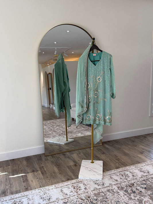Turquoise Salwar Kameez
