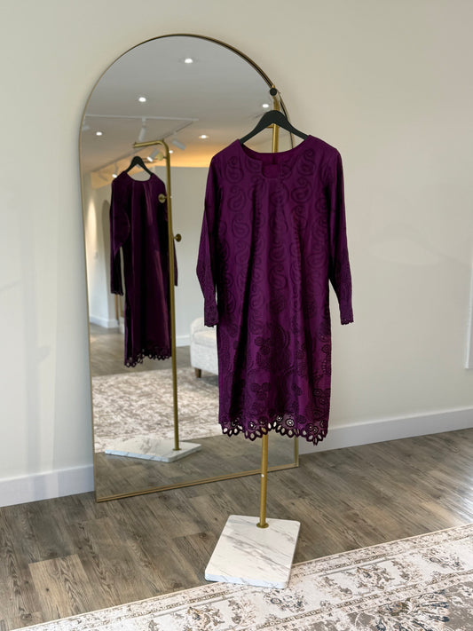 Violet Salwar Kameez
