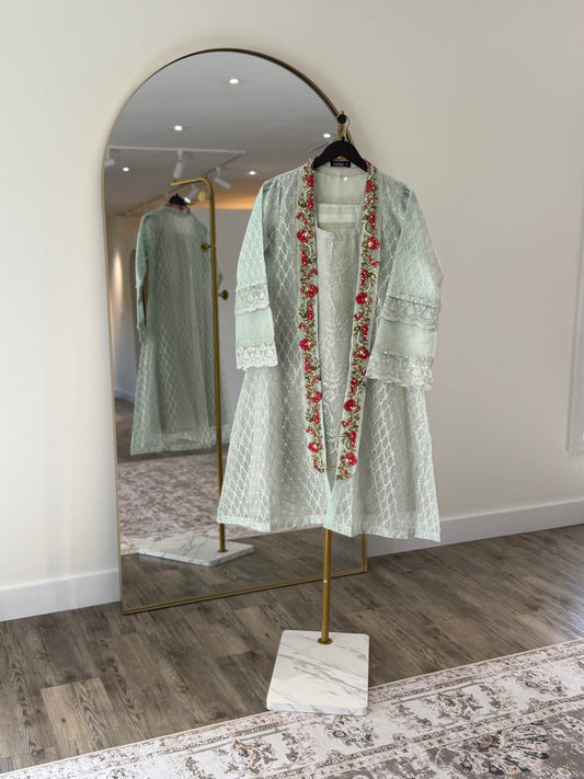 Light Pistachio Kurta Salwar