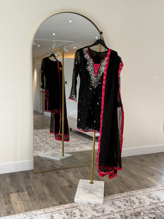 Black Salwar Kameez