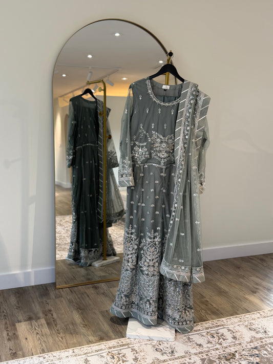 Grey Anarkali ?