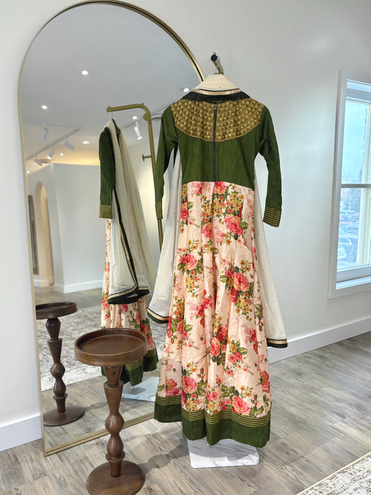 Floral Anarkali